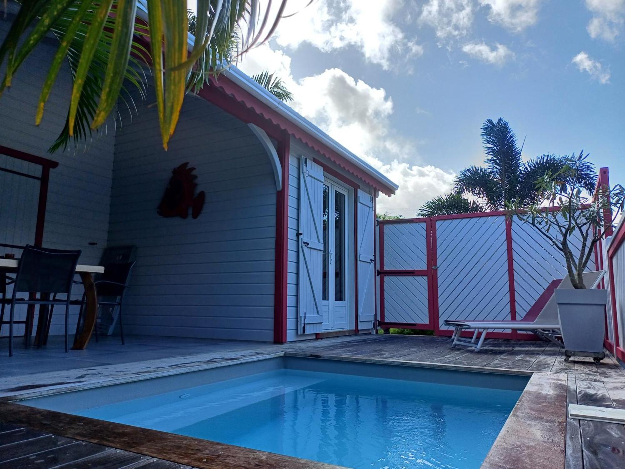 Caraibes Cottage Grenat Piscine Privee 900M De Grande Anse Deshaies Exterior photo