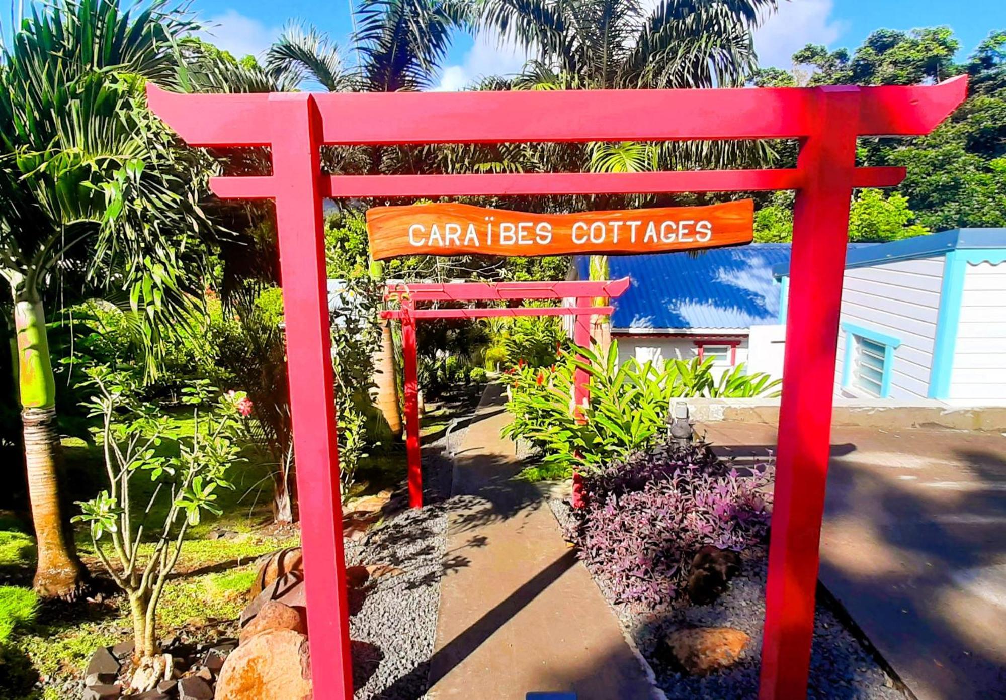 Caraibes Cottage Grenat Piscine Privee 900M De Grande Anse Deshaies Exterior photo
